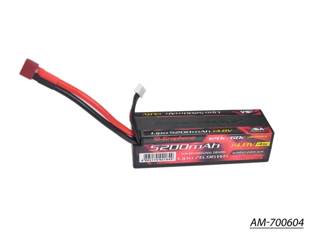 Arrowmax 4S LiPo AM-700604 batterie 5200mAh 14.8V 55C Deans