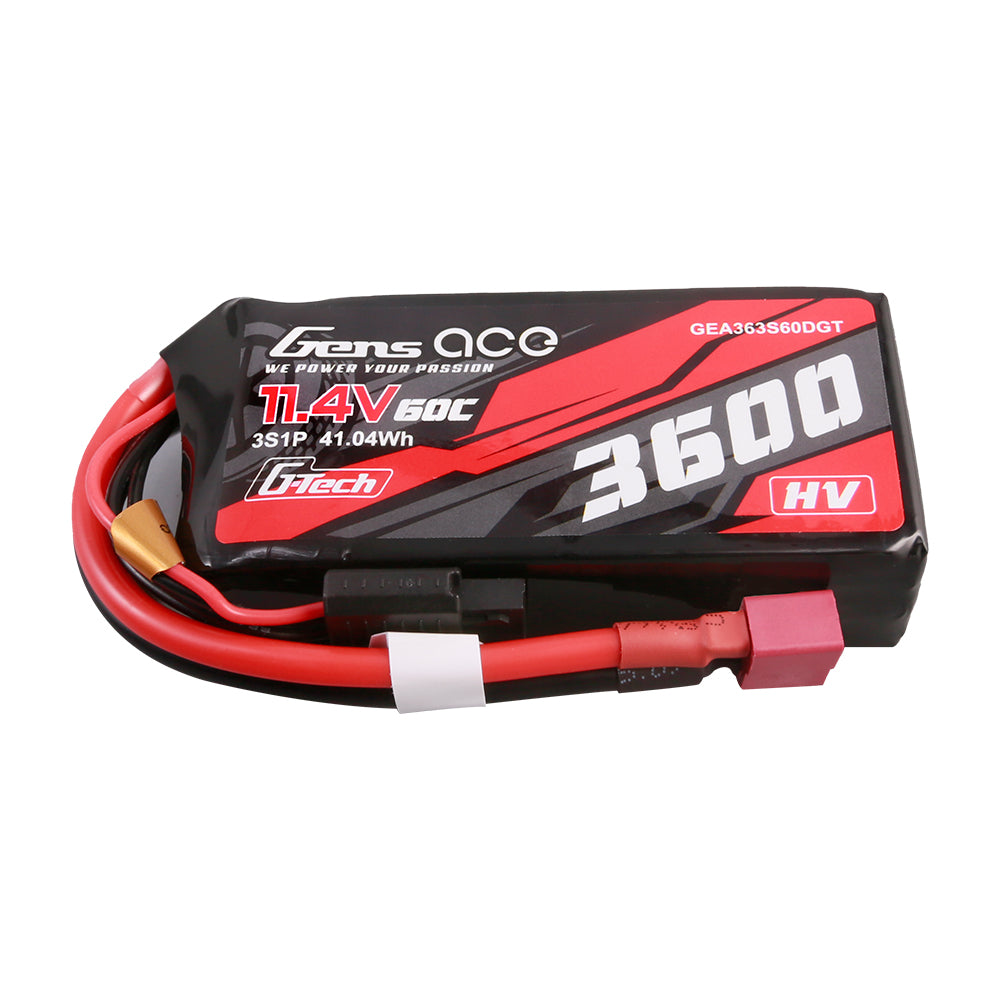 Gens Ace Car Classic 3600mAh 3S batterie LiPo HV Deans