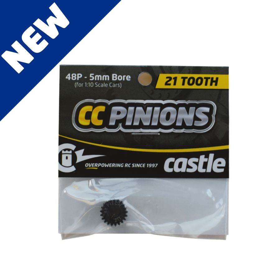 Castle pignon 48P 5mm acier 20T variante 20 dents