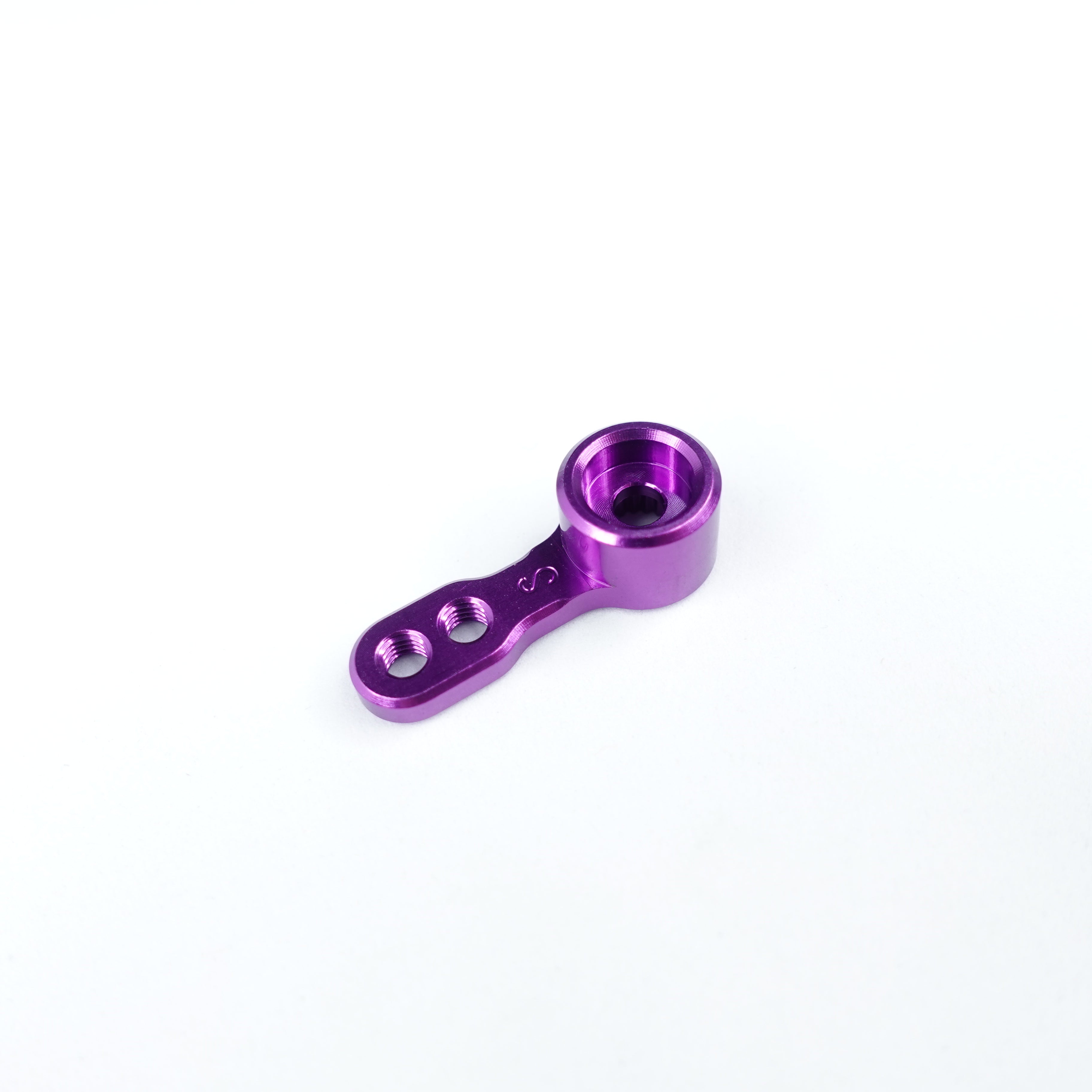 3Racing Parts Palonnier servo alu 3.0mm Argent Sanwa