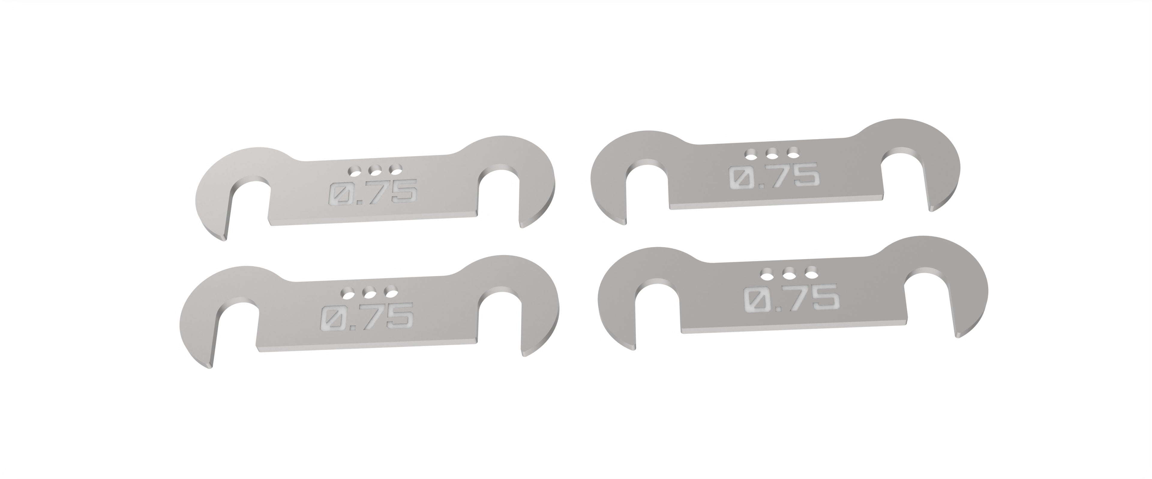 3Racing Cero SAK-C168B cales suspension 0.75mm