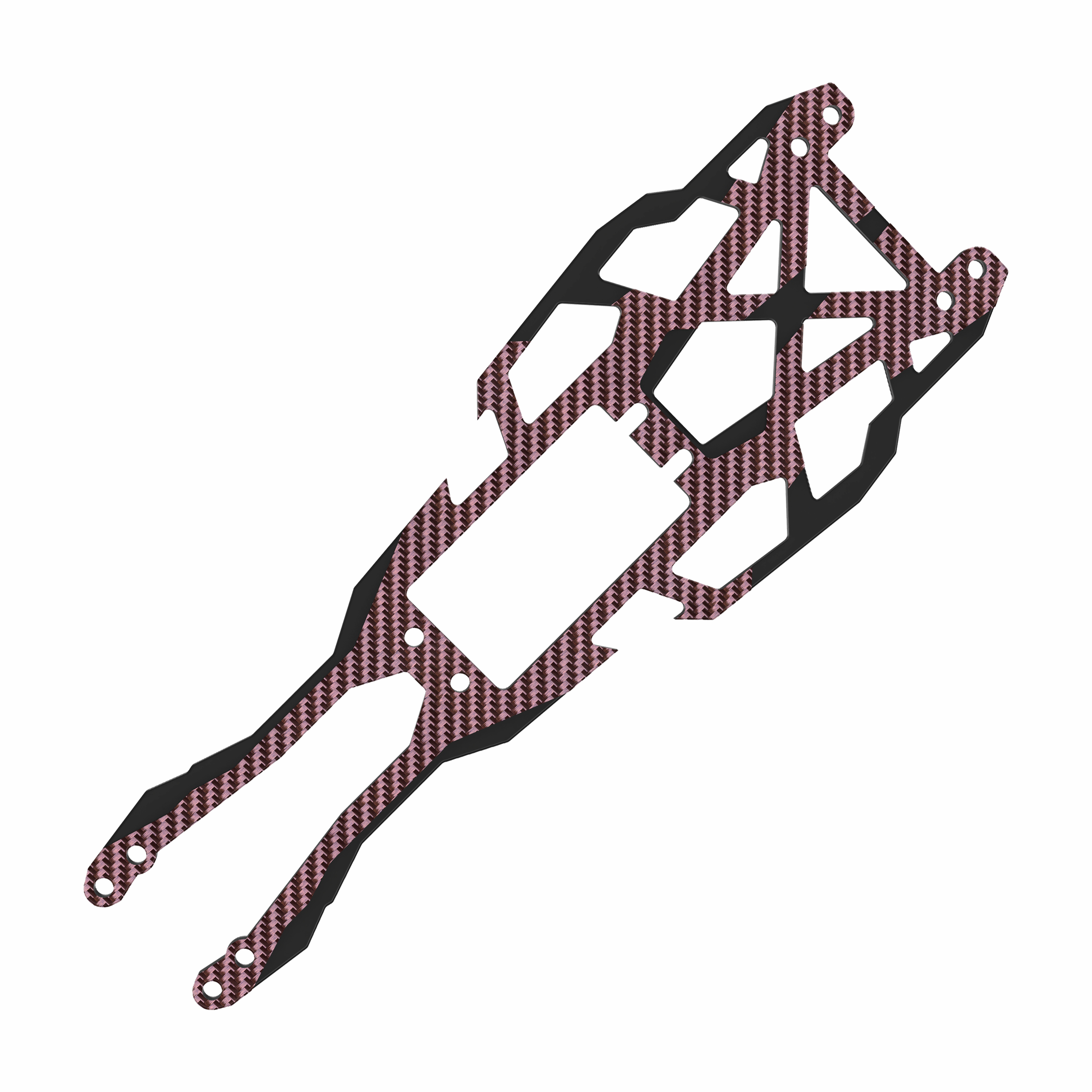 3Racing Sakura SAK-D616GA platine supérieure bleue