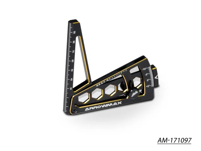 Arrowmax Setup Gauge Jauge Carrossage 1/10 AM-171097 Noir