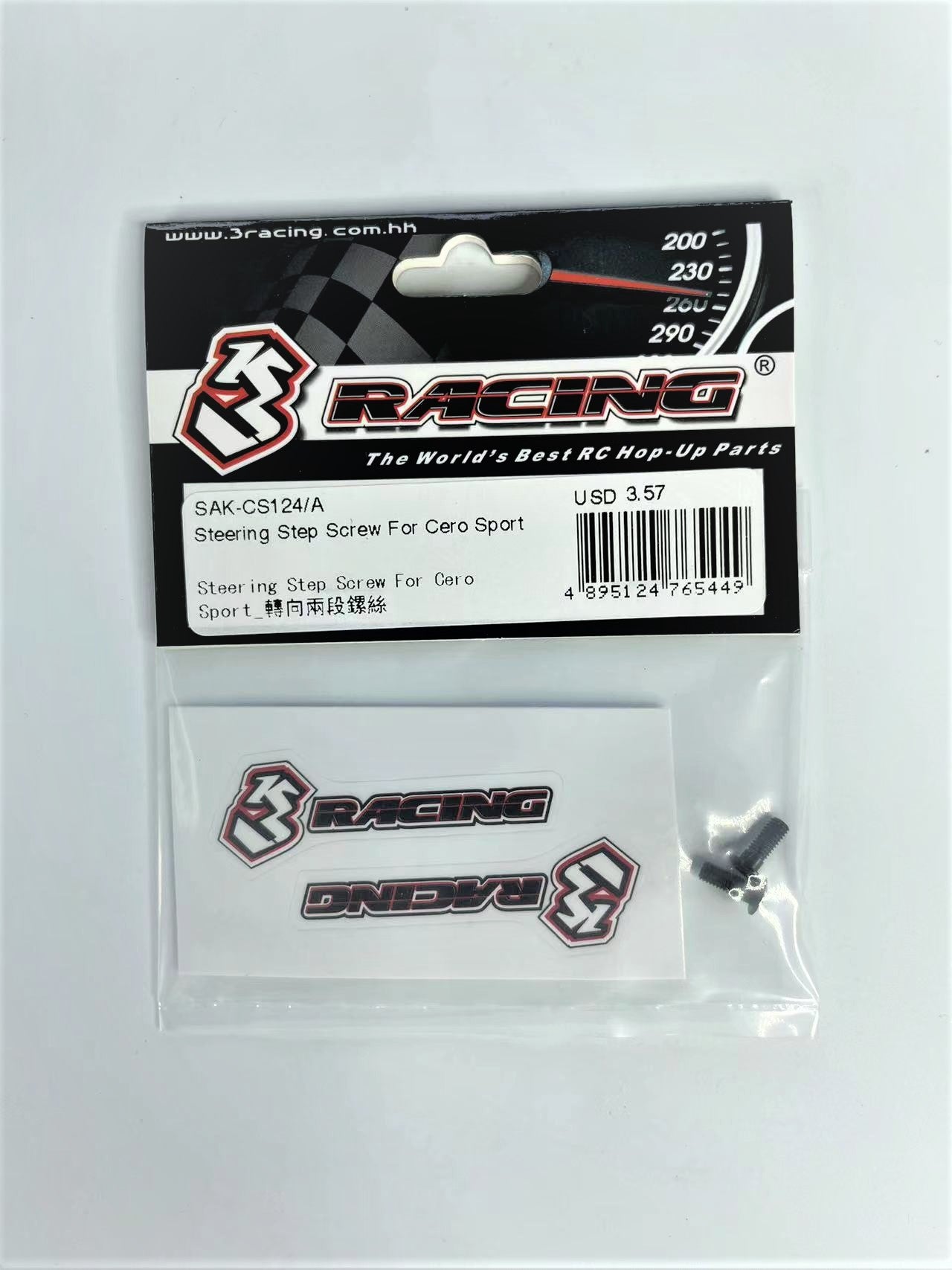 3Racing Cero SAK-CS124/A vis direction Cero Sport