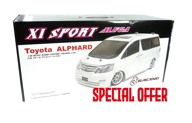 3Racing KIT-ALPXS Sakura XI Sport kit touring 1/10 + Alphard