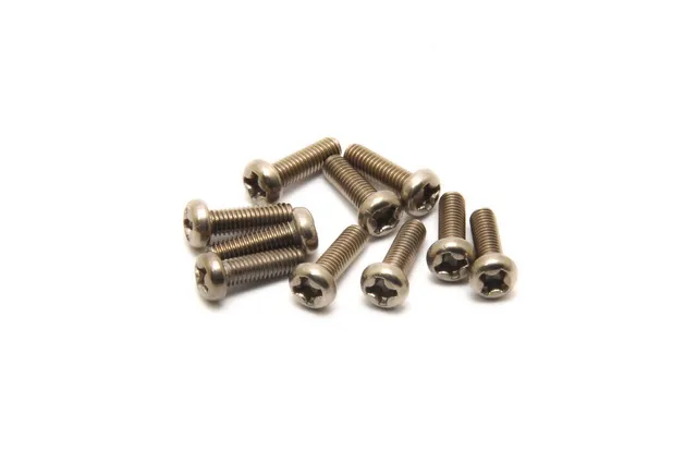 Hobao 22201 Vis Titane 3x10mm Tête Ronde x10