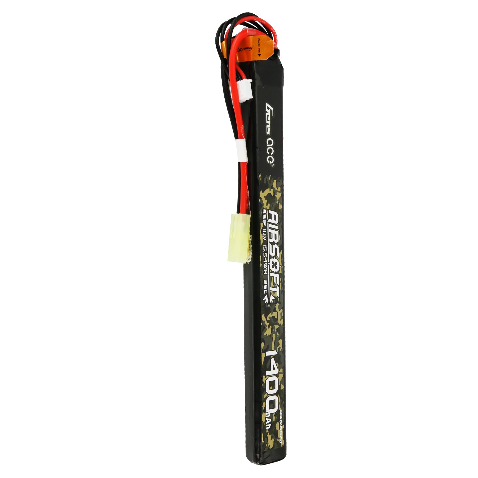 Gens Ace Airsoft 1400mAh 3S 11,1V batterie LiPo mini Tamiya