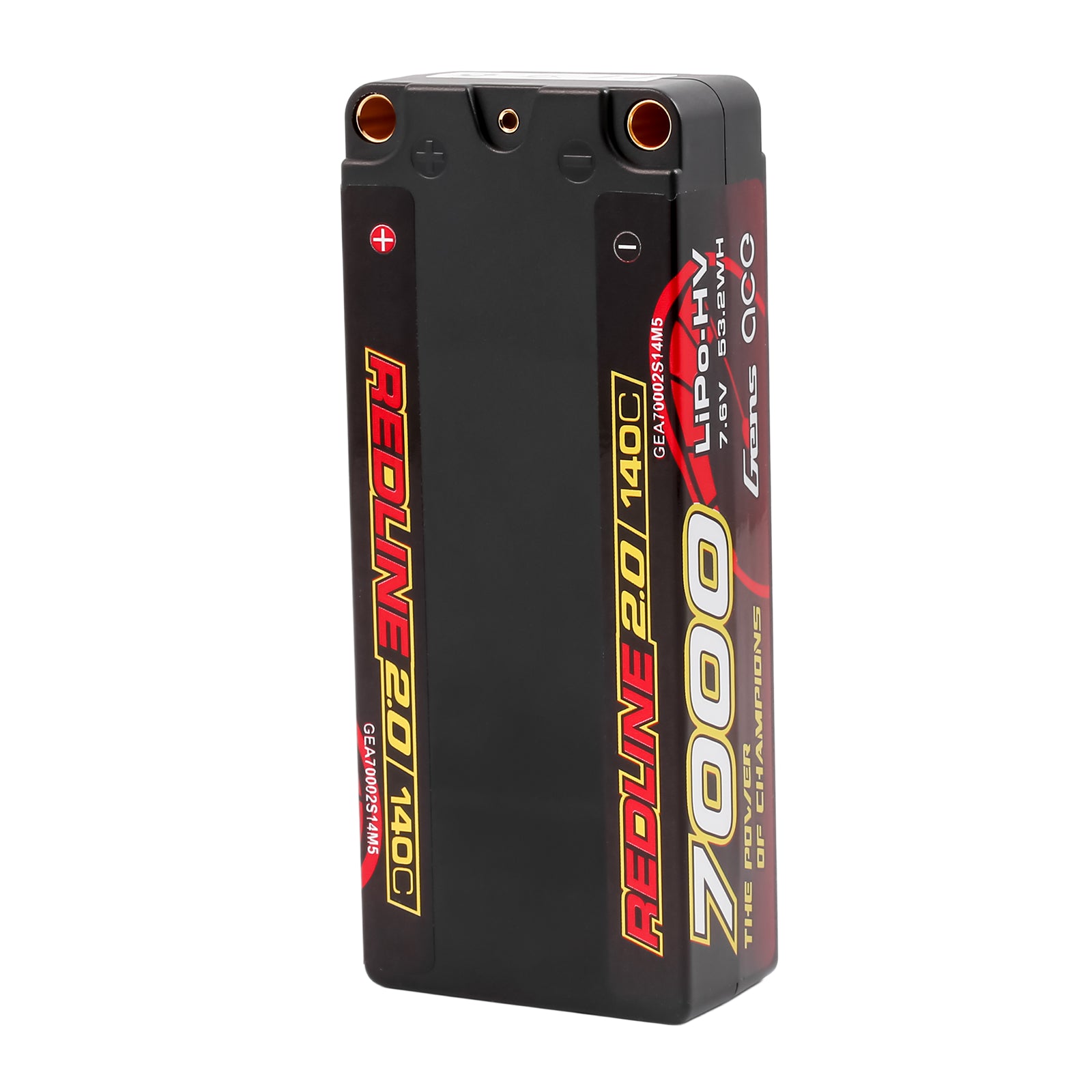 Gens Ace Redline 2.0 7000mAh 2S batterie LiPo HV 7.6V 140C