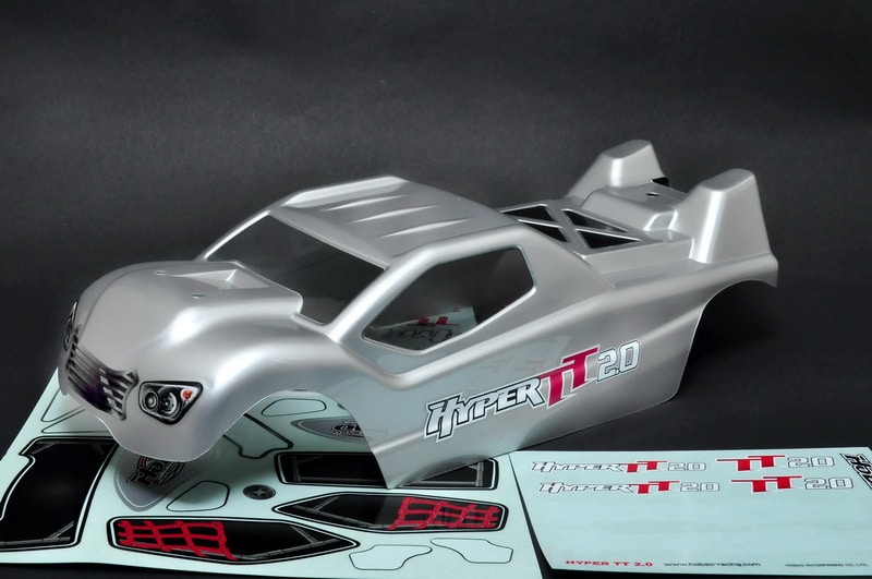 Hobao 11385SV carrosserie TT 2.0 argent body RC
