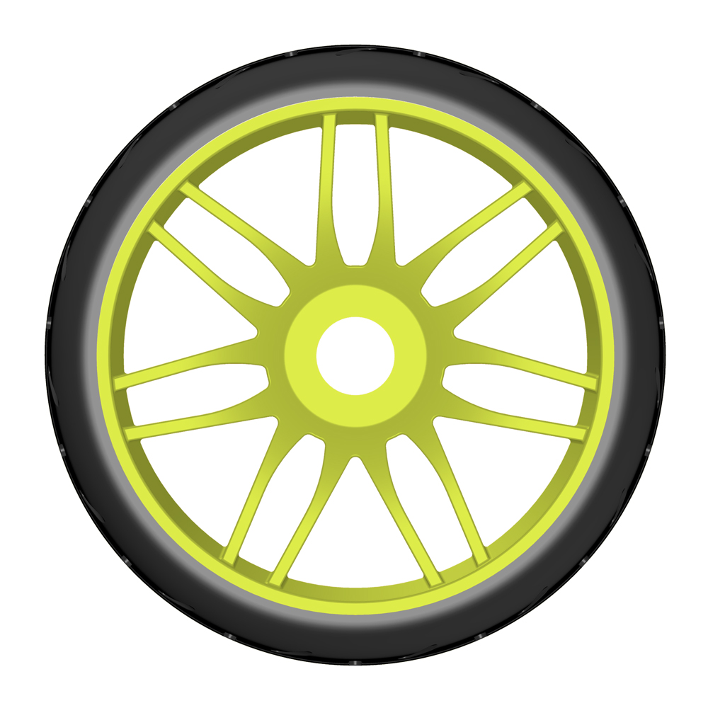 GRP 1:8 GT GTY01-S3 pneus GT sculptés paire S3 soft