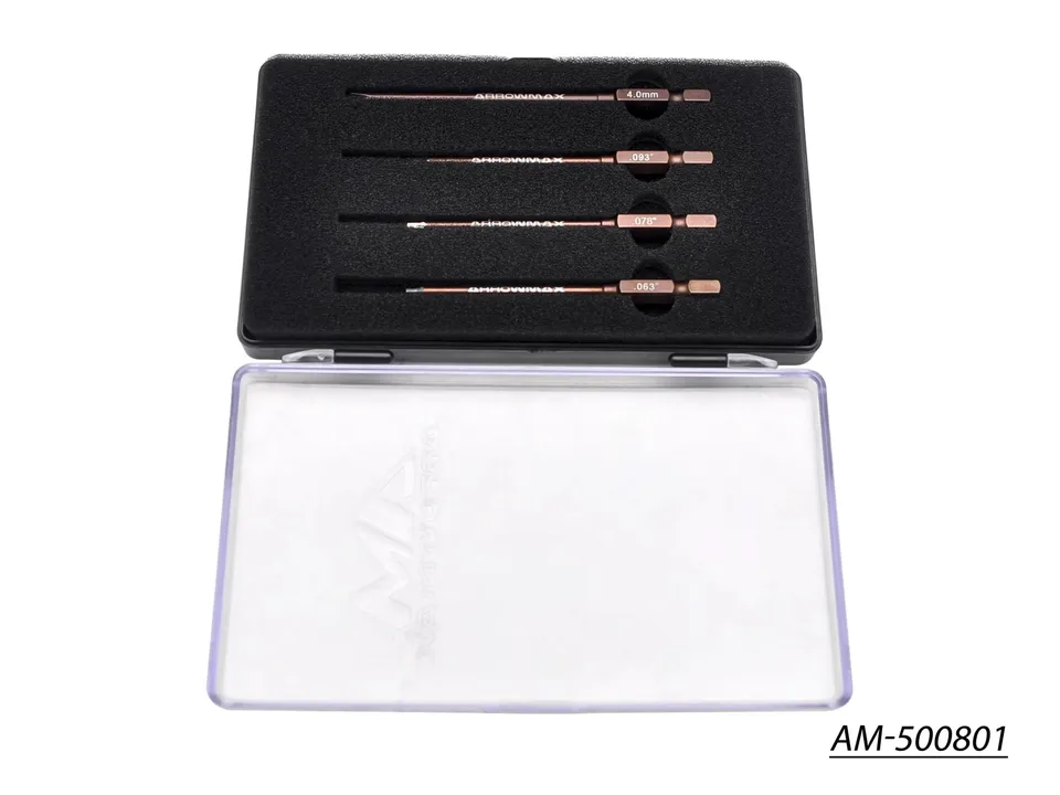 Arrowmax Tools Set AM-500801 embouts électriques x4 + boîtier