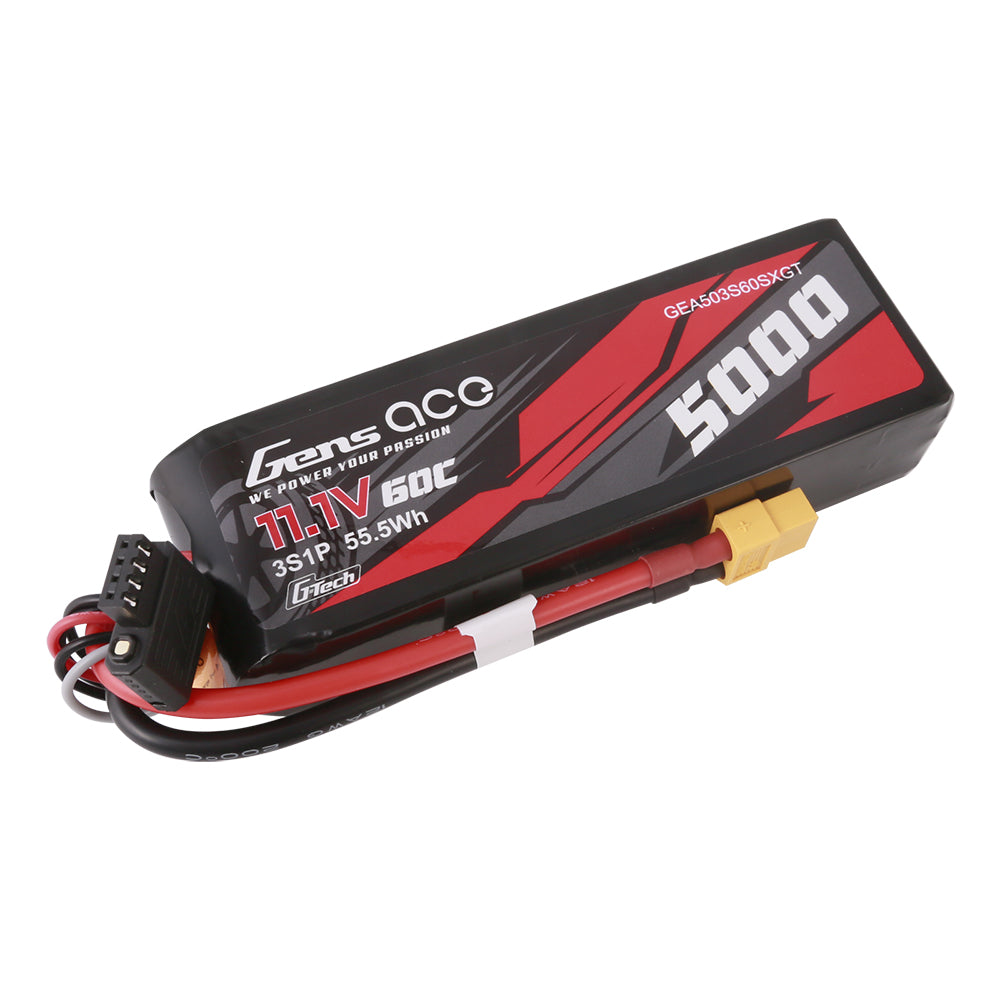 Gens ace Car Classic 5000mAh 3S 60C batterie LiPo 11.1V XT60