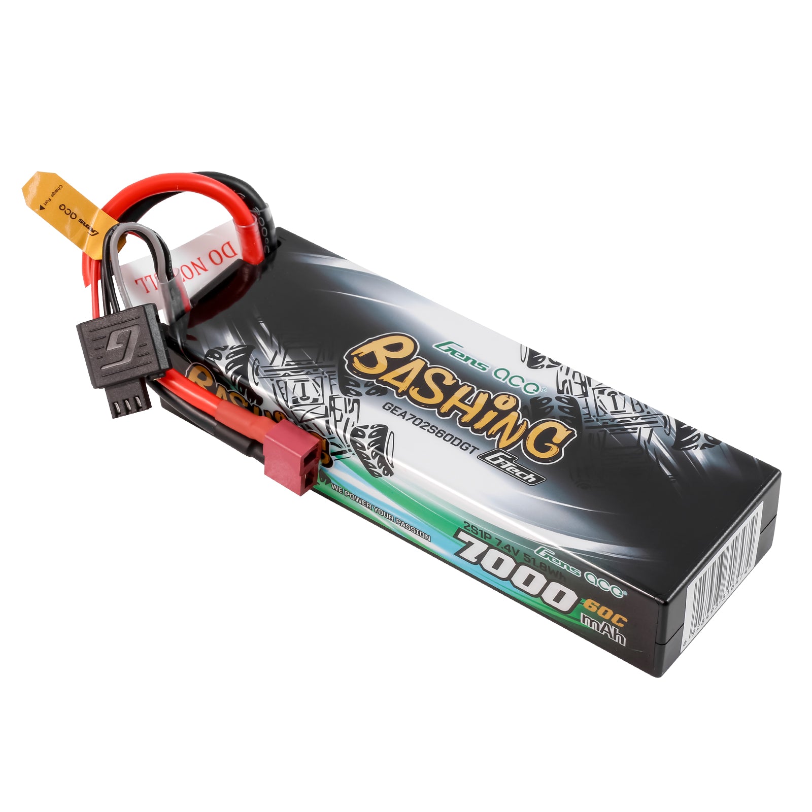 Gens Ace Bashing 7000mAh 2S Batterie LiPo 7,4V Deans
