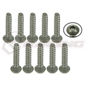3Racing PARTS vis titane tête ronde M3x8 10 pcs