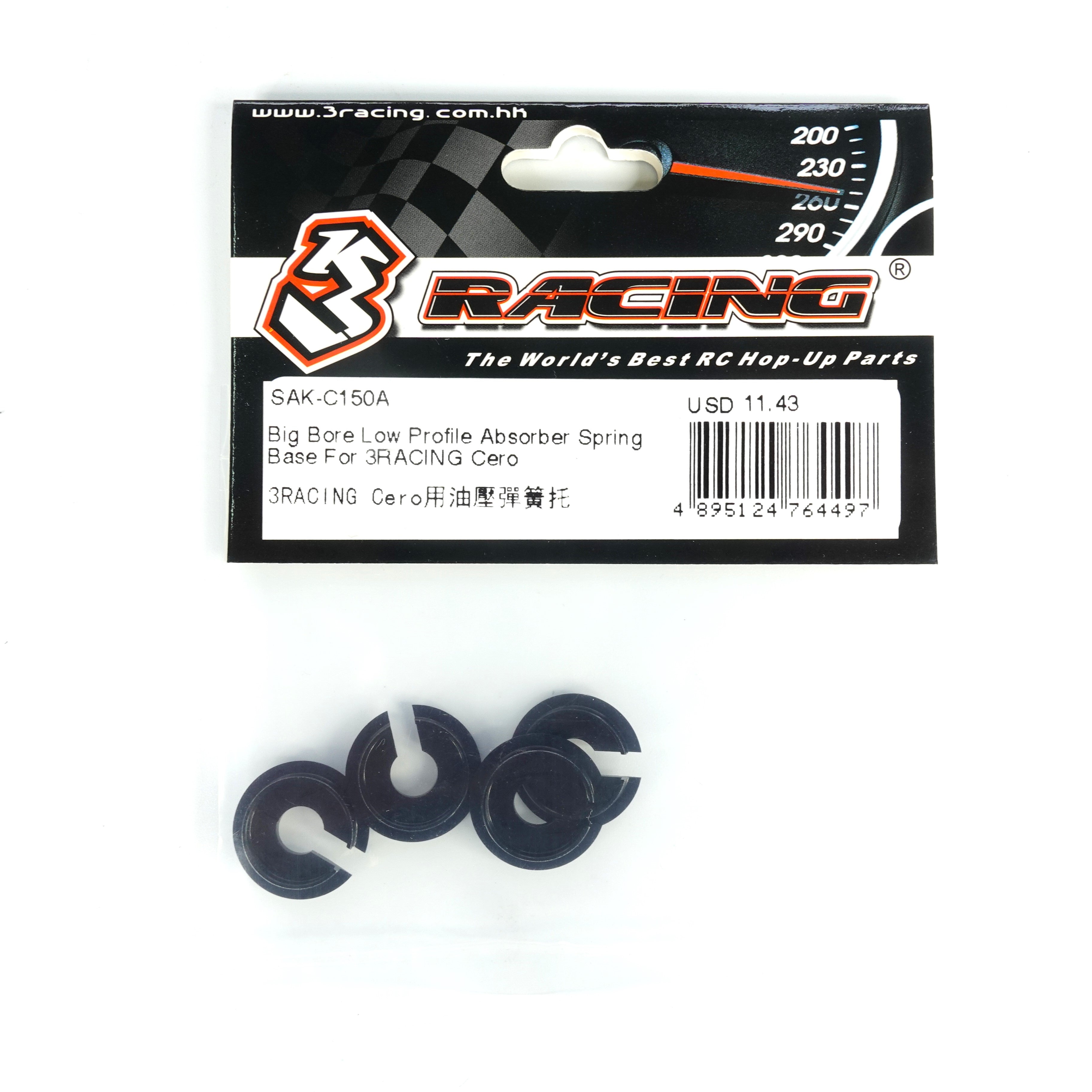 3Racing Cero SAK-C150A coupelle amortisseur Big Bore