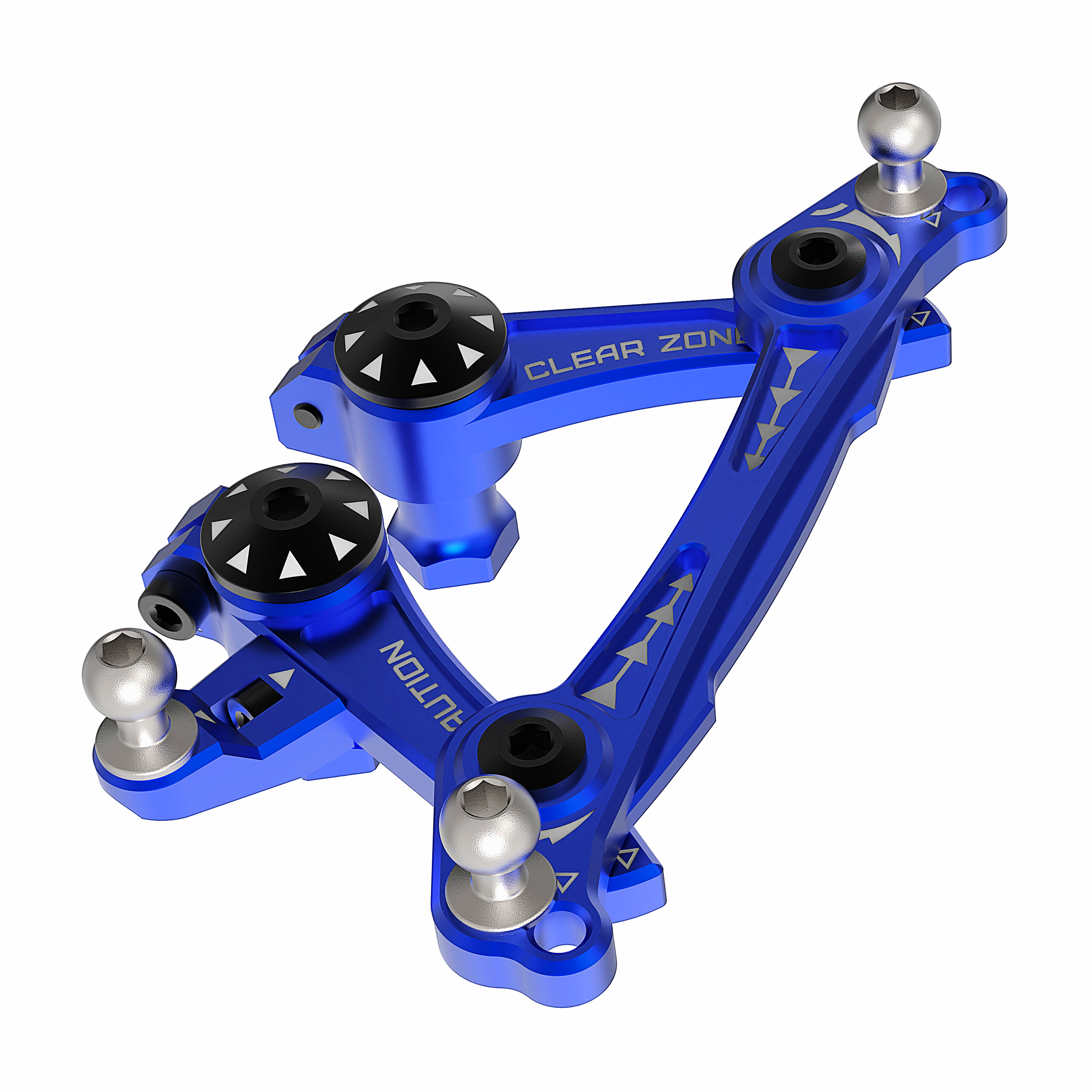 3Racing Auper D6 SAK-D6805 rack direction alu bleu