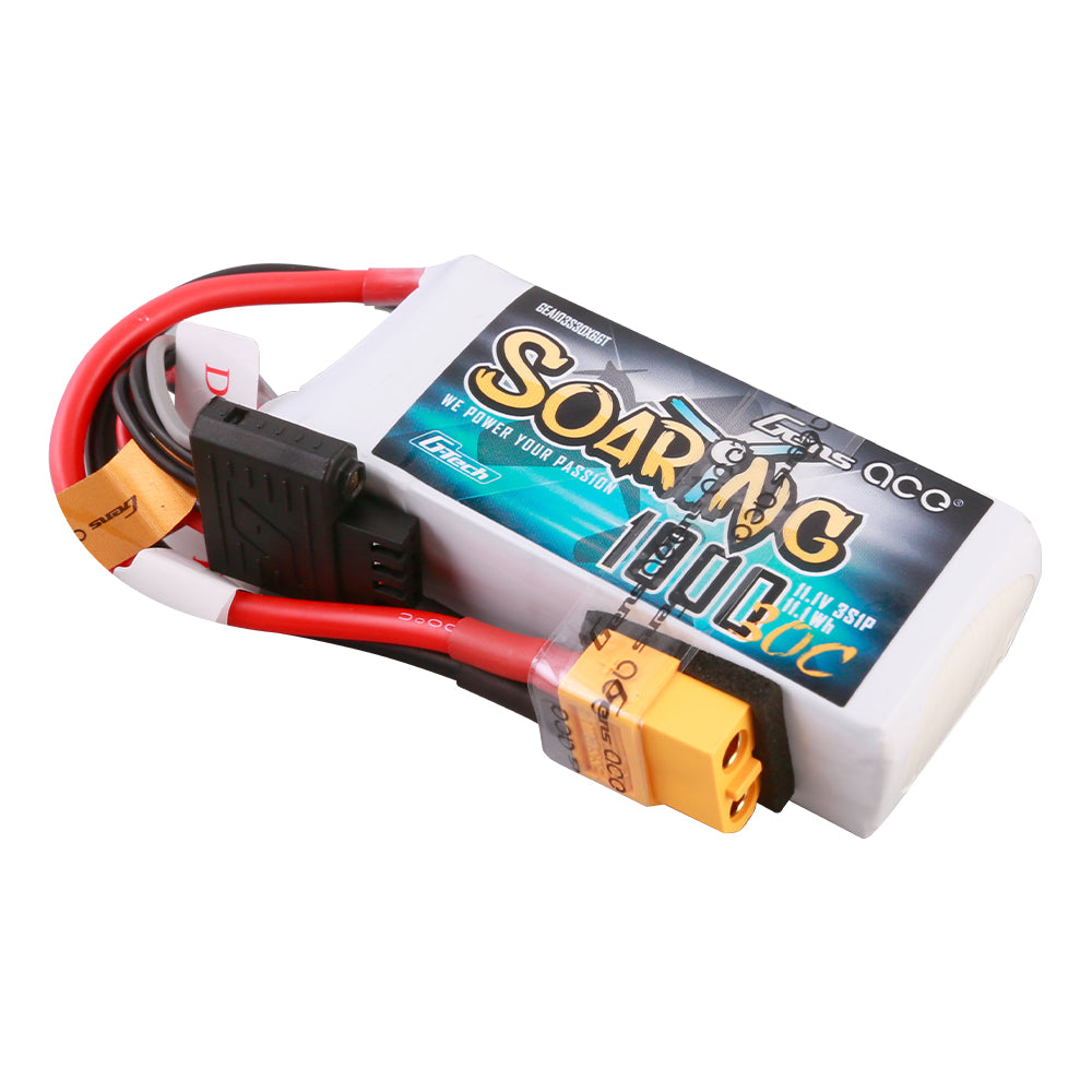 Gens Ace Air Classic 1000mAh 3S 30C batterie LiPo XT60