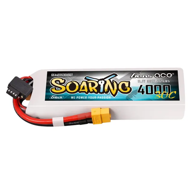 Gens Ace Air Classic 4000mAh 3S 30C batterie LiPo 11,1V XT60