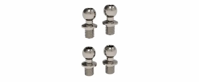 3Racing Parts 3RAC-BS434035/TI rotule titane 4.3 L3.5
