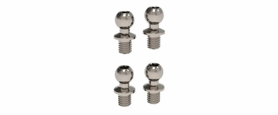 3Racing Parts 3RAC-BS434035/TI rotule titane 4.3 L3.5