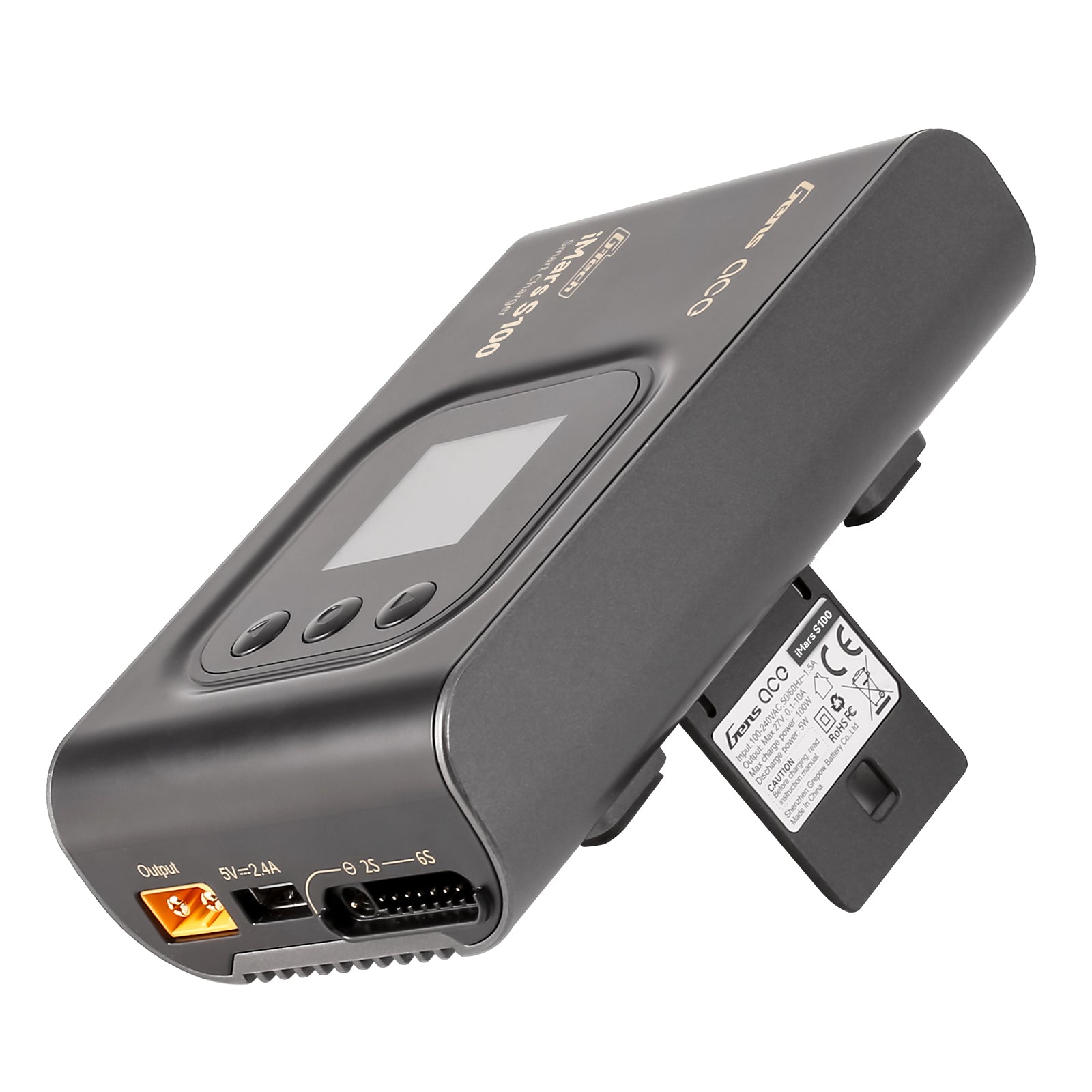 Gens Ace iMars S100 chargeur LiPo AC 100W 10A noir