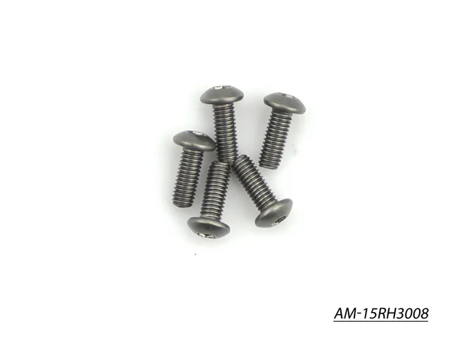 Arrowmax Screws AM-15RH3008 vis titane M3x8 lot 5