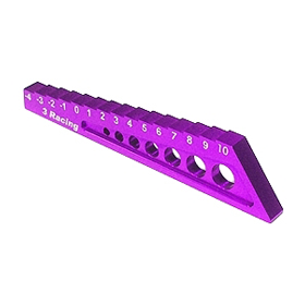 3Racing Tools ST-004 jauge droop -4 à 10 mm noire