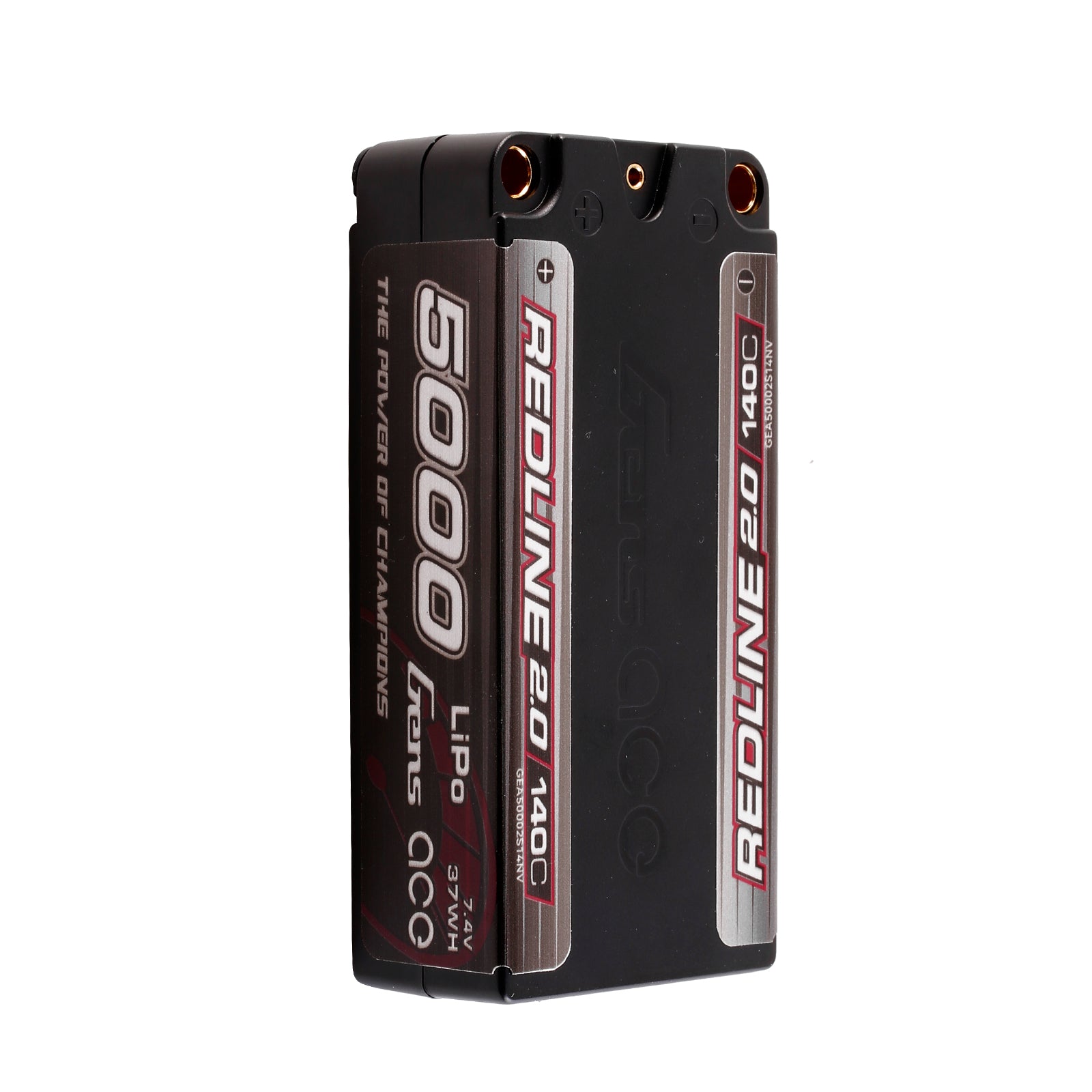 Gens Ace Redline 2.0 5000mAh 2S 140C 7.4V Batterie Shorty