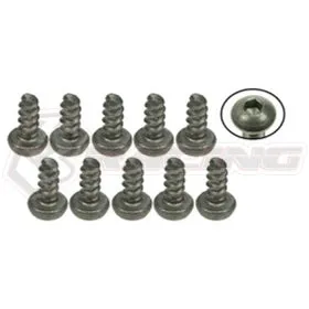 3Racing PARTS vis titane tête ronde M3x8 10 pcs