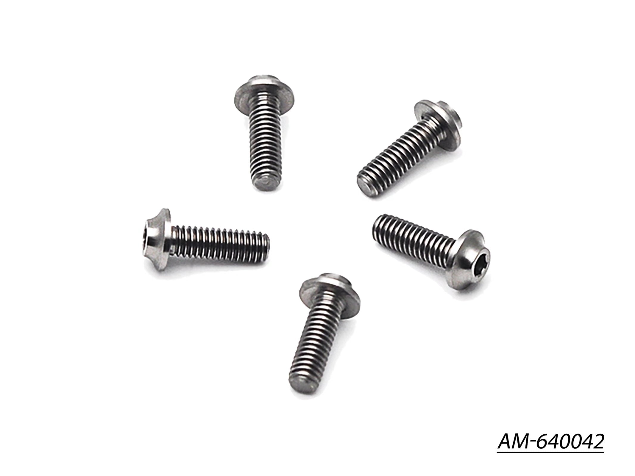 Arrowmax 64 AM-640042 vis titane M4x12 tête ronde x5
