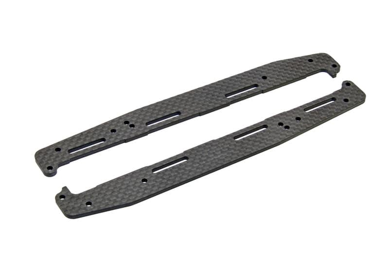 Hobao 40098 renfort latéral carbone 2pcs châssis