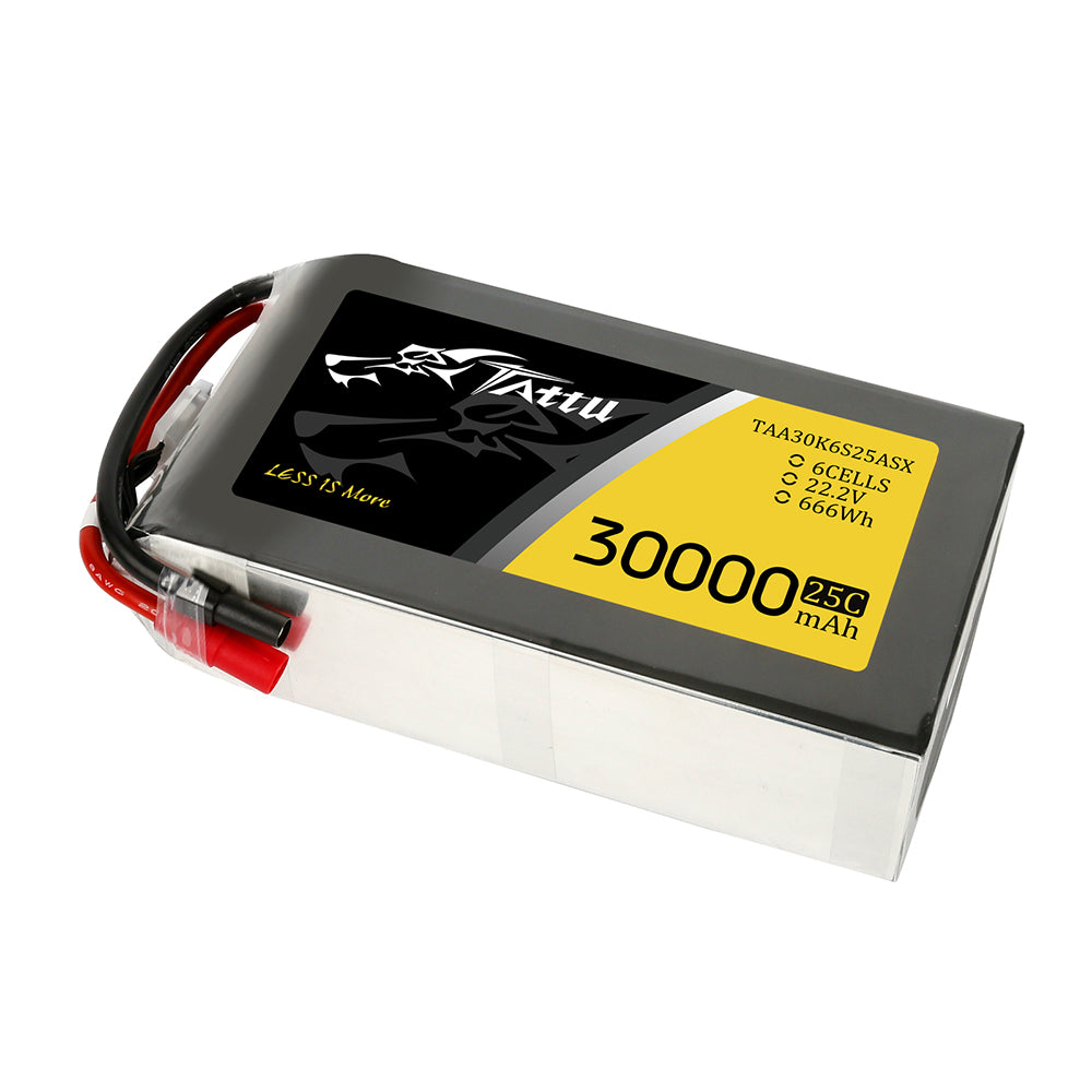 Tattu UAV Classic 30000mAh 6S 25C batterie Lipo drone