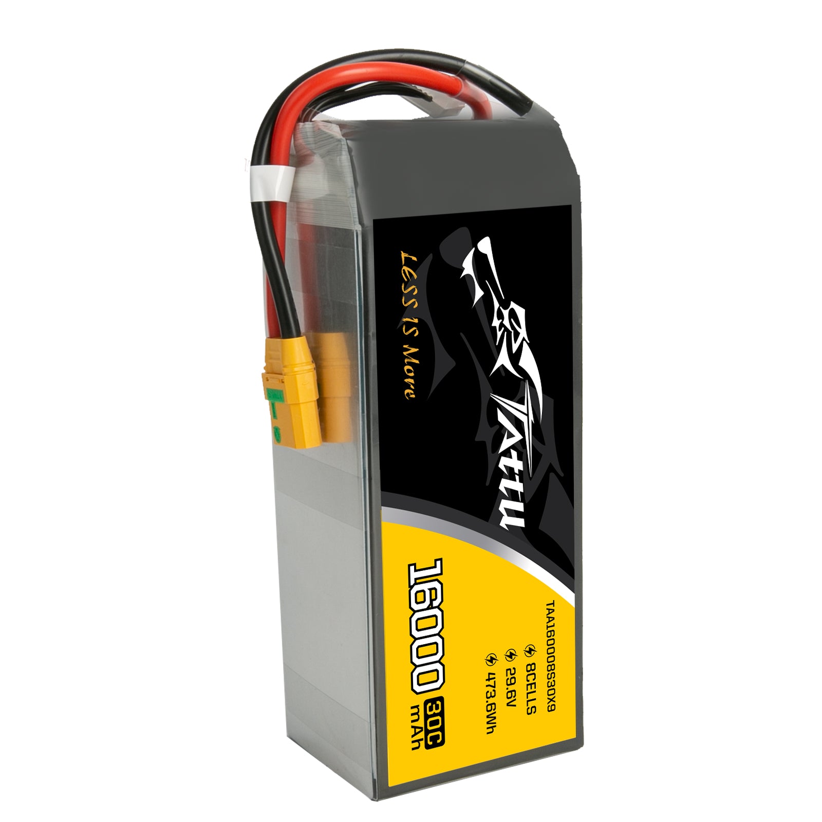Tattu UAV Classic Batterie Lipo 8S 16000mAh 29.6V XT90-S