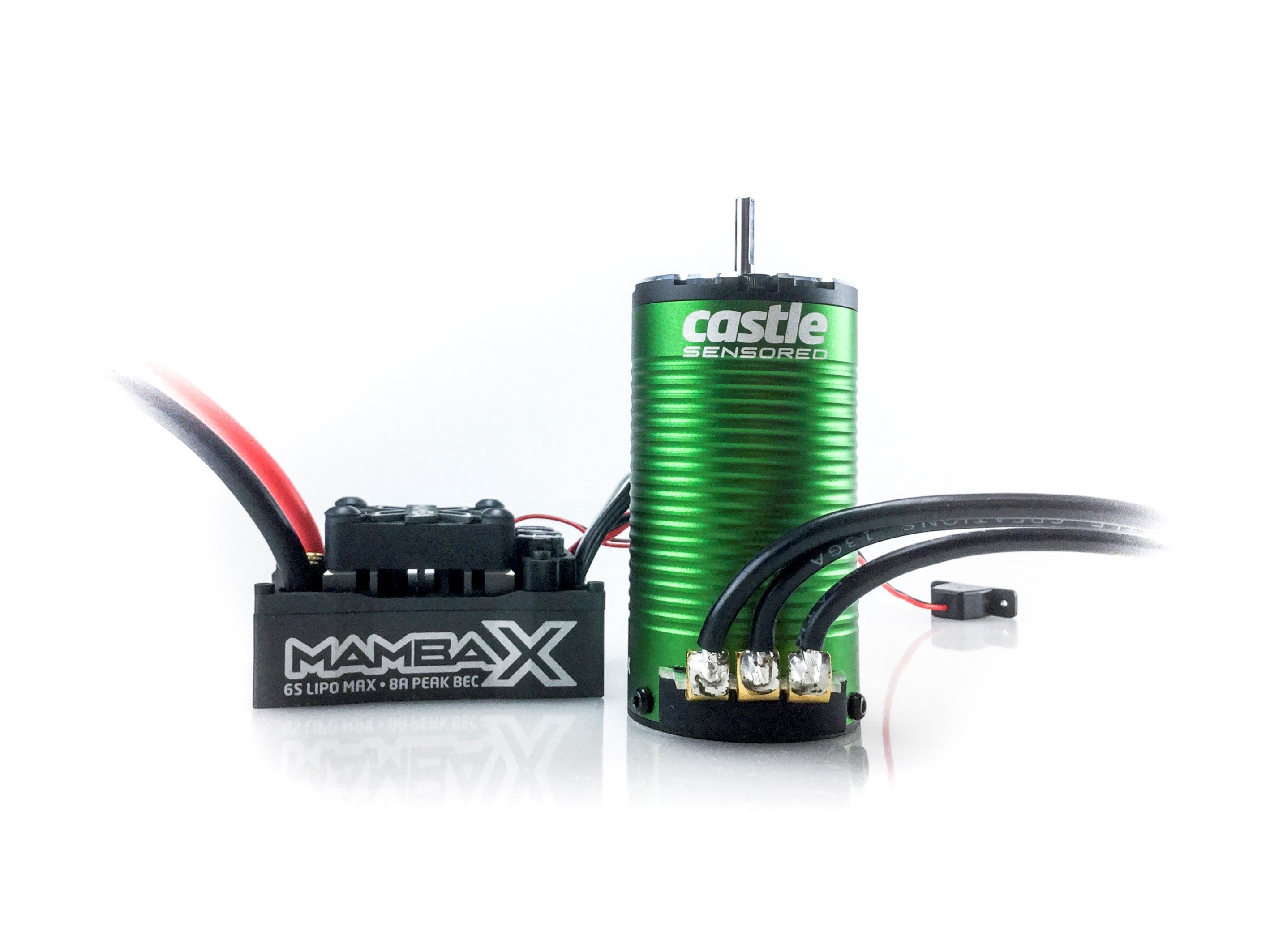 Castle Mamba X SCT combo 1415-2400KV variateur + moteur 6S