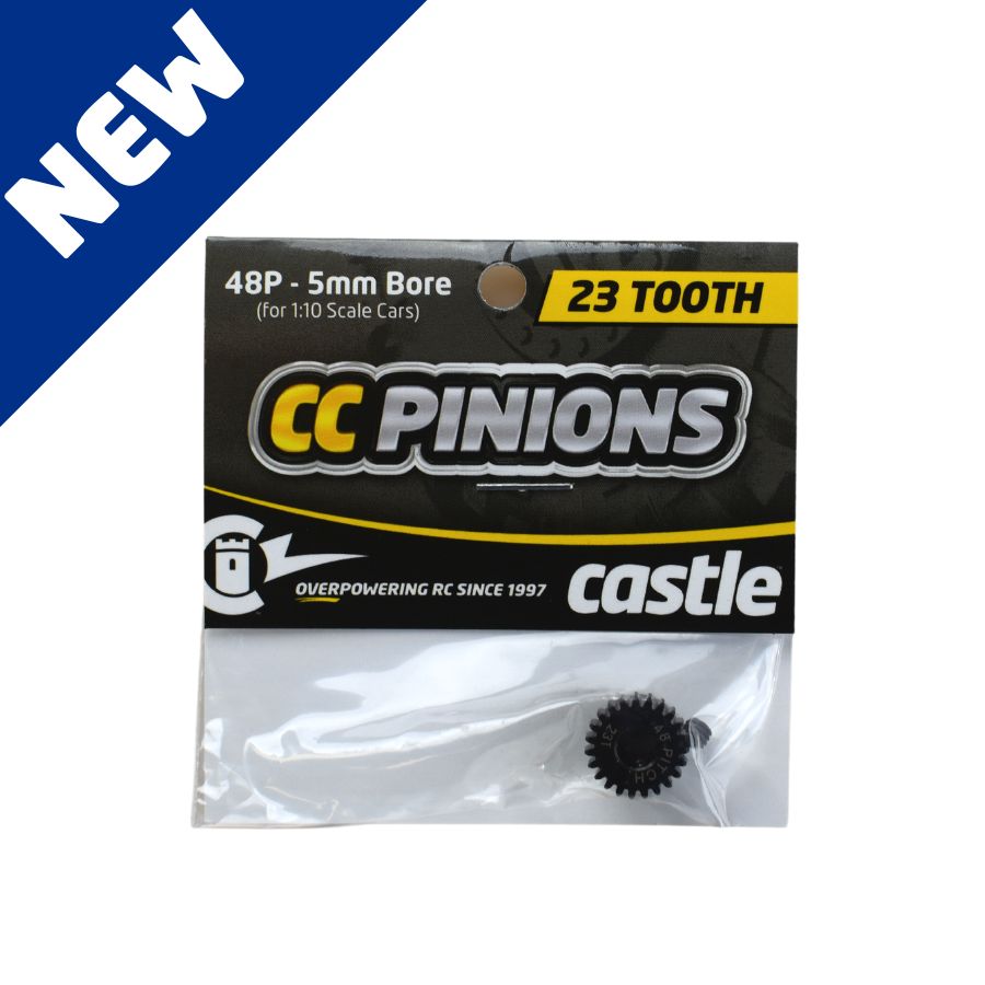 Castle pignon 48P 5mm acier 20T variante 20 dents