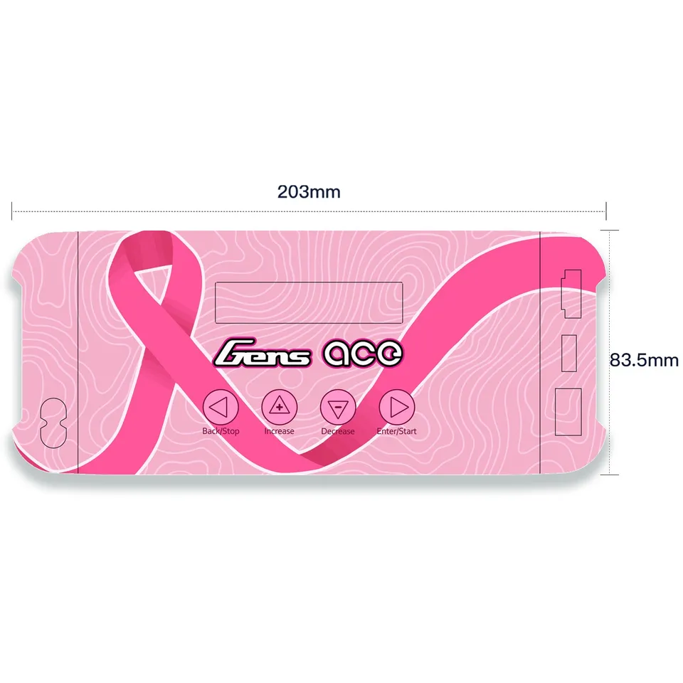 Gens Ace Merchandise autocollant chargeur rose Crawl for Cure