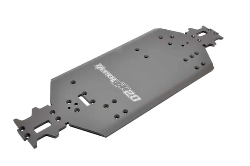 Hobao 11381 Châssis alu CNC pièce RC anodisé