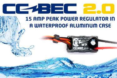 Castle CC BEC 2.0 régulateur waterproof 15A 14S