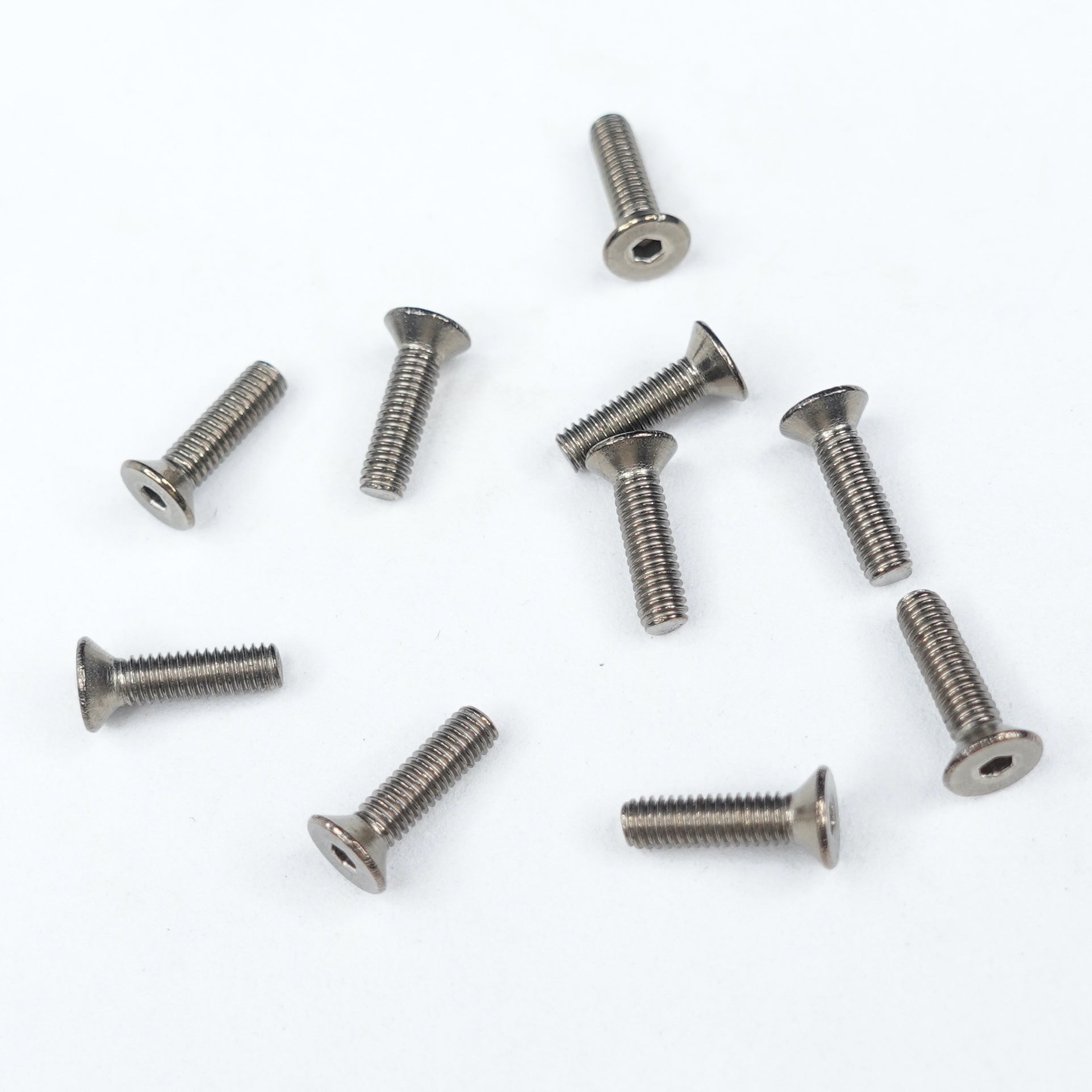 3Racing Parts vis titane tête fraisée M3x8 lot 10