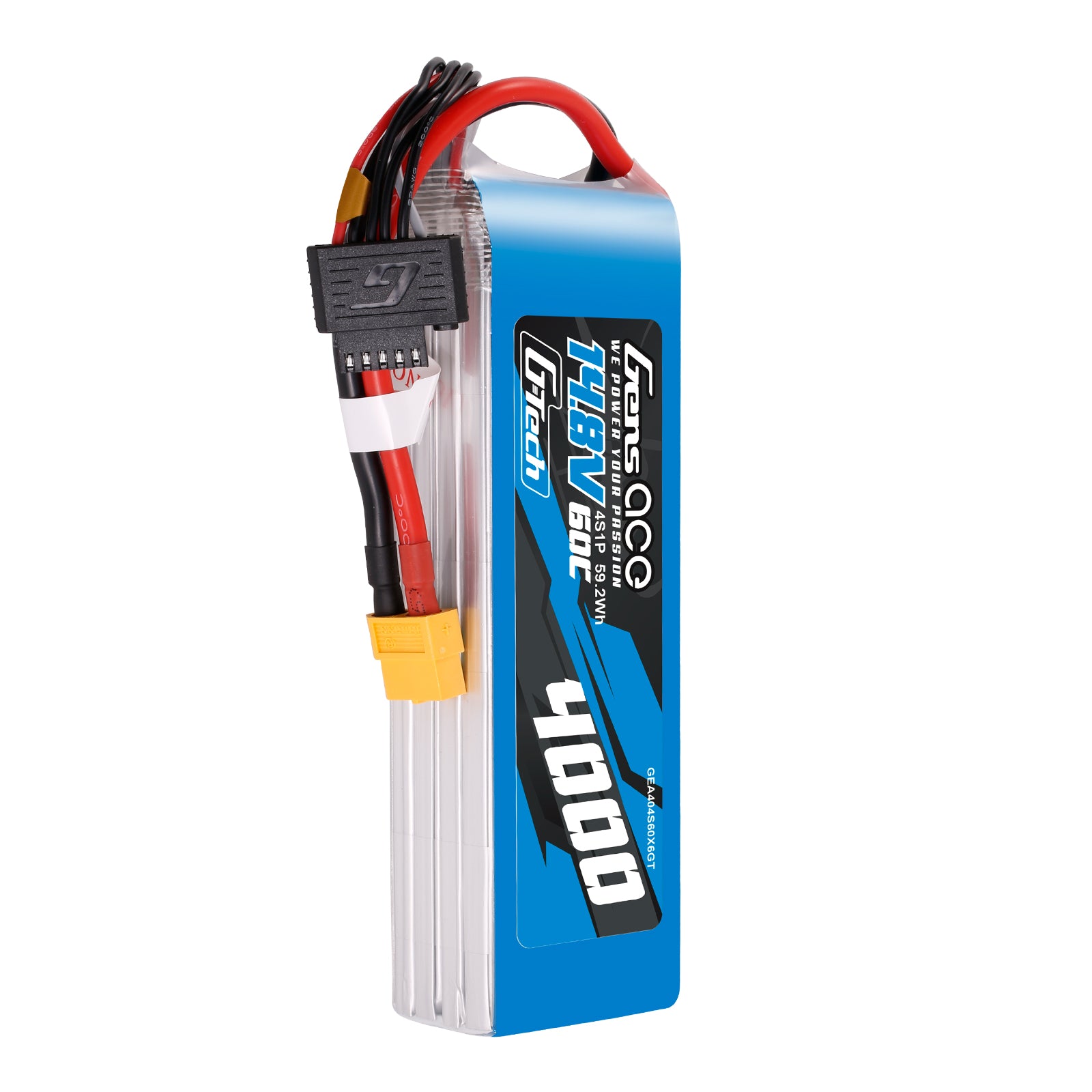Gens Ace Car Classic 4000mAh 4S 60C batterie LiPo 14,8V XT60
