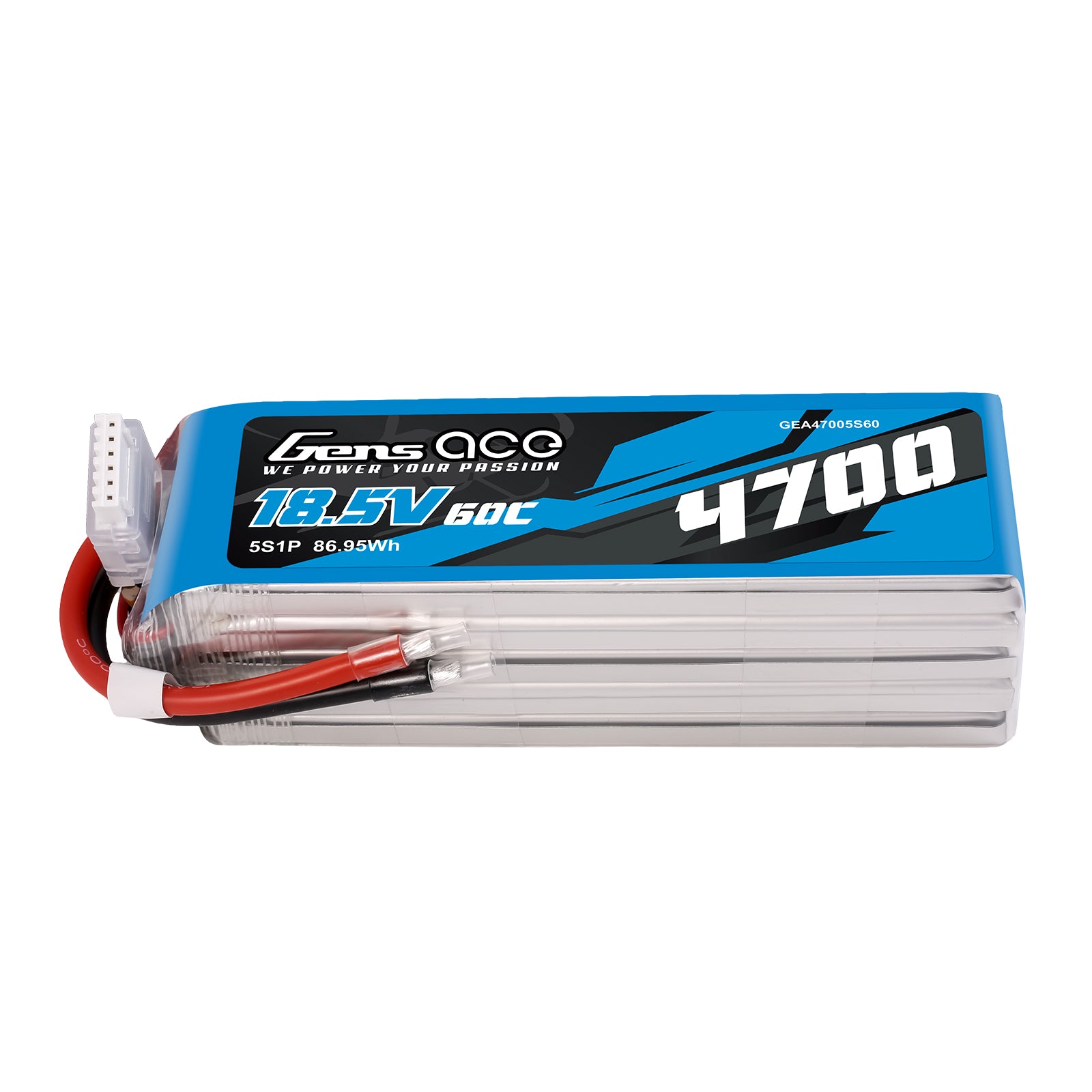 Gens Ace Sport Series 4700mAh 5S batterie LiPo 60C F3A