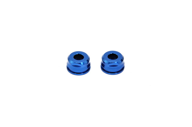 Hobao 90053BU bouchons amortisseur bleus x2 RC
