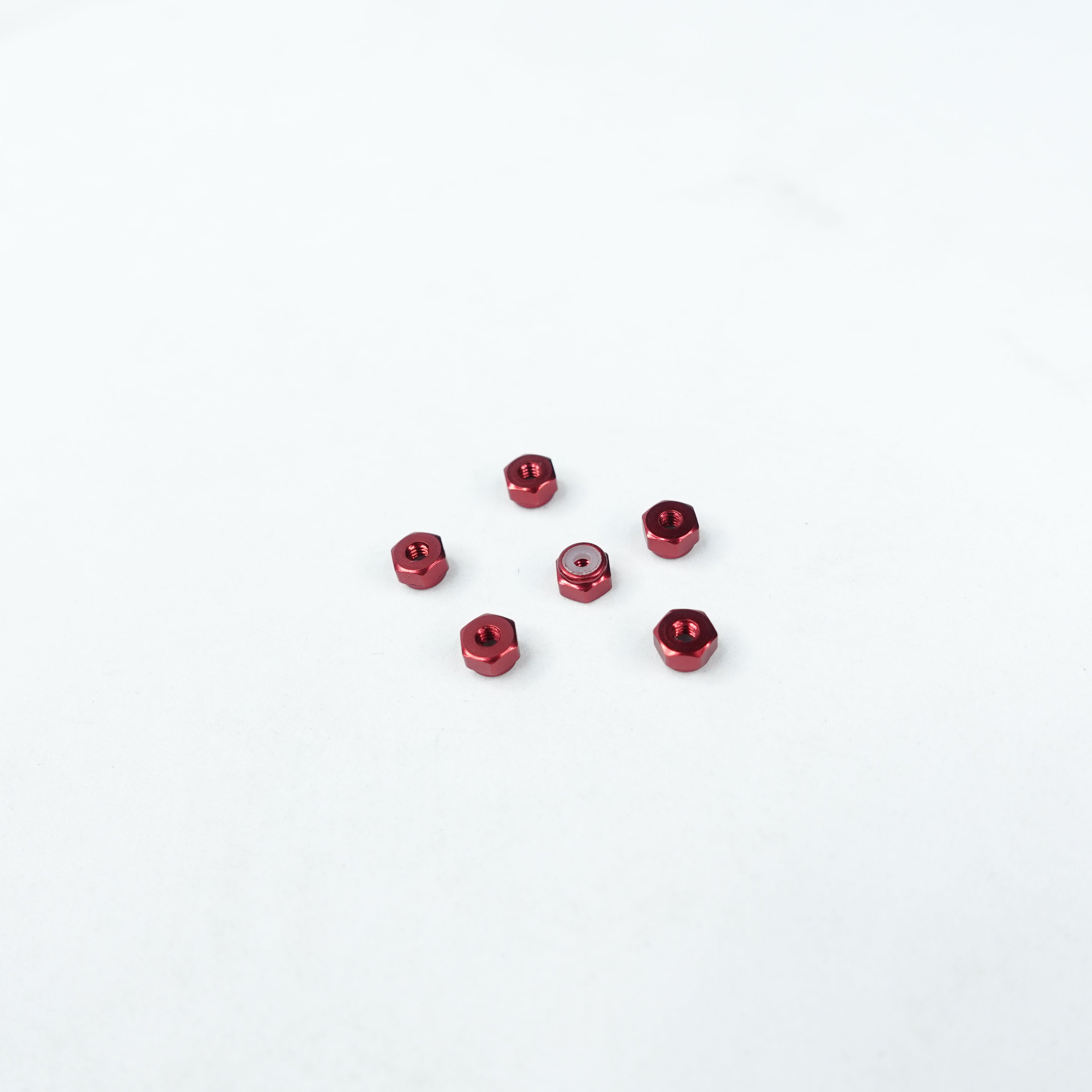 3Racing Parts 3RAC-N20/V2 écrou alu 2mm x6 noir