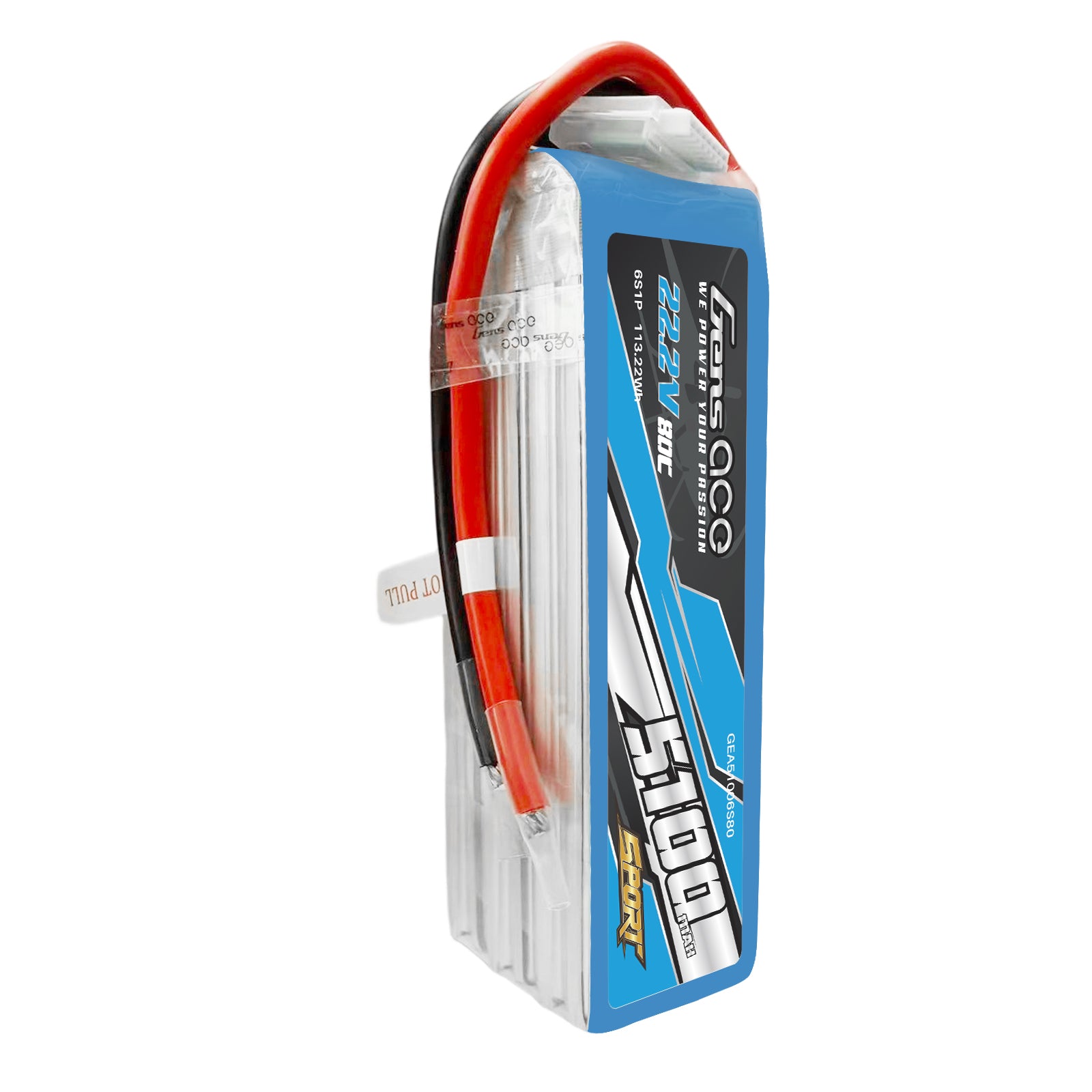 Gens Ace Sport Series batterie LiPo 6S 5100mAh 80C F5B