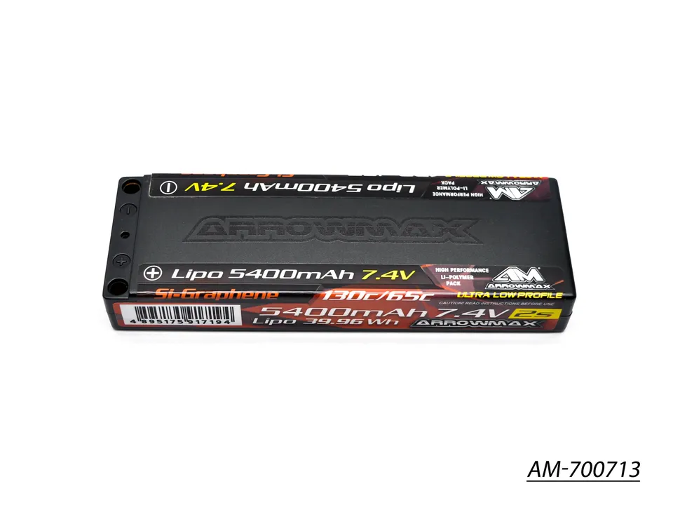 Arrowmax AM-700713 Batterie LiPo 2S 5400mAh 7.4V 65C