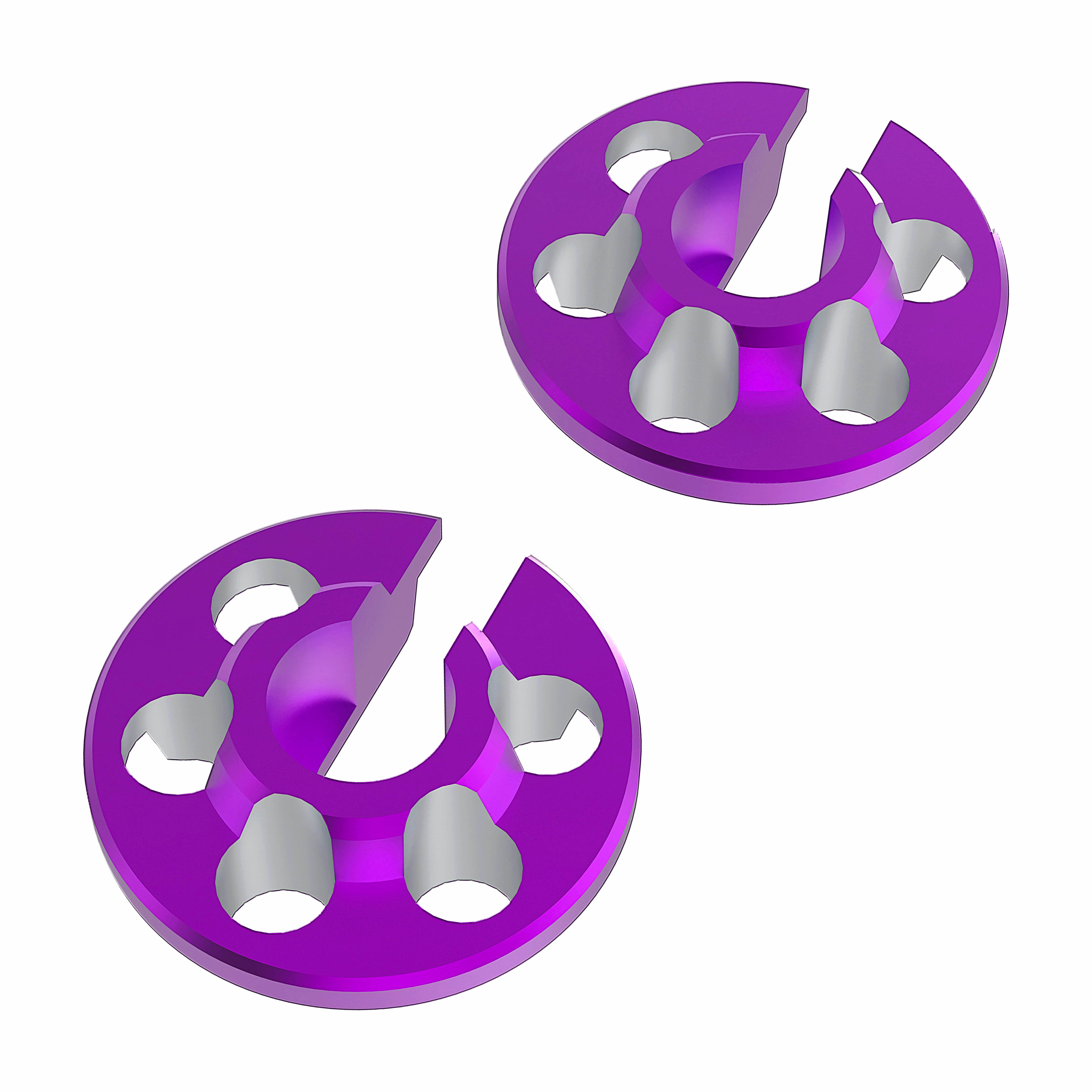 3Racing AuperD5 SAK-D6818E coupelle amortisseur alu Big Bore