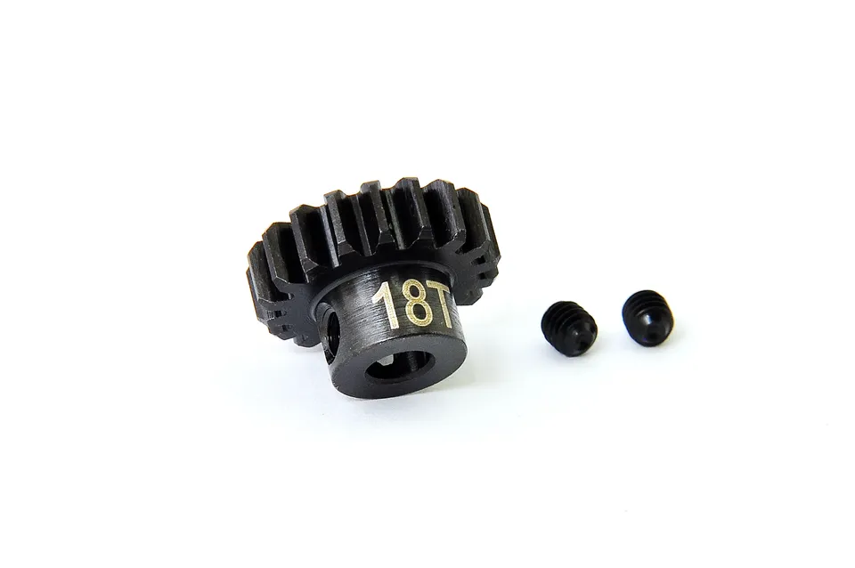 Hobao 89329 pignon moteur 1/8 18T axe 5 mm