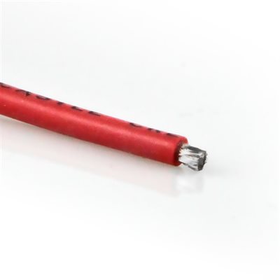 Castle Fil silicone cuivre 13AWG 60" noir