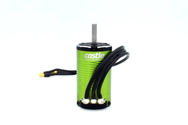 Castle 1412-3200KV moteur brushless sensored 1/10 5mm 4S