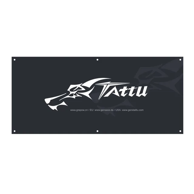 Tattu Banner 2x0.9m bâche déco atelier